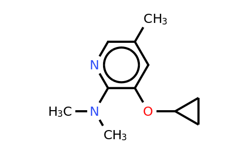 CAS 1243448-54-5 | 3-Cyclopropoxy-N,n,5-trimethylpyridin-2-amine