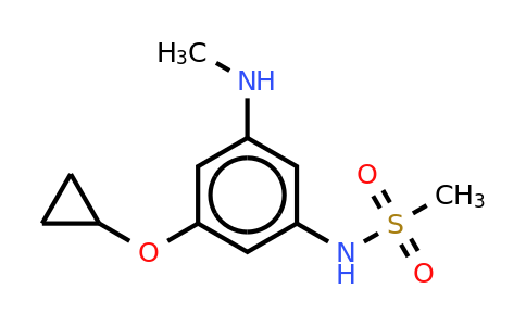 CAS 1243448-62-5 | N-(3-cyclopropoxy-5-(methylamino)phenyl)methanesulfonamide