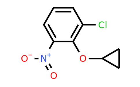 CAS 1243448-88-5 | 1-Chloro-2-cyclopropoxy-3-nitrobenzene