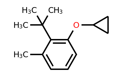 CAS 1243448-89-6 | 2-Tert-butyl-1-cyclopropoxy-3-methylbenzene