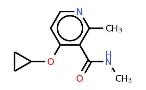 CAS 1243448-97-6 | 4-Cyclopropoxy-N,2-dimethylnicotinamide