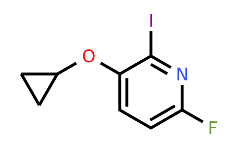 CAS 1243449-01-5 | 3-Cyclopropoxy-6-fluoro-2-iodopyridine