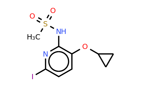 CAS 1243449-37-7 | N-(3-cyclopropoxy-6-iodopyridin-2-YL)methanesulfonamide