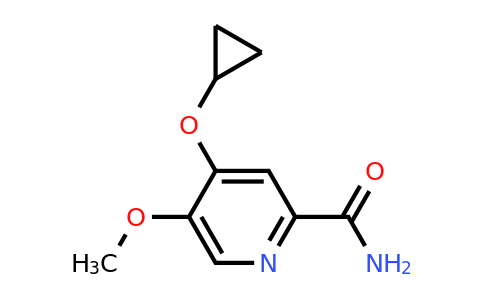CAS 1243449-39-9 | 4-Cyclopropoxy-5-methoxypicolinamide