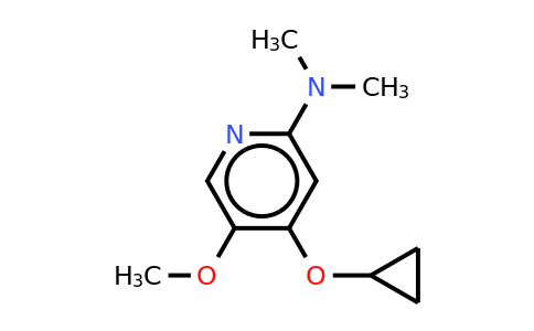 CAS 1243449-43-5 | 4-Cyclopropoxy-5-methoxy-N,n-dimethylpyridin-2-amine