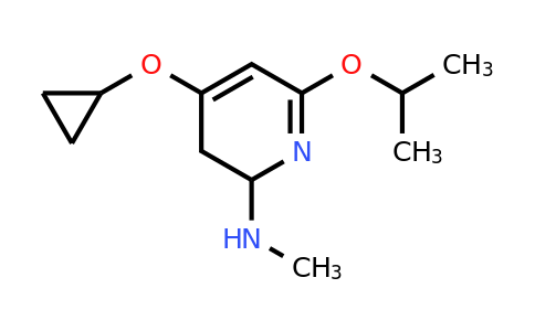 CAS 1243449-69-5 | 4-Cyclopropoxy-6-isopropoxy-N-methyl-2,3-dihydropyridin-2-amine