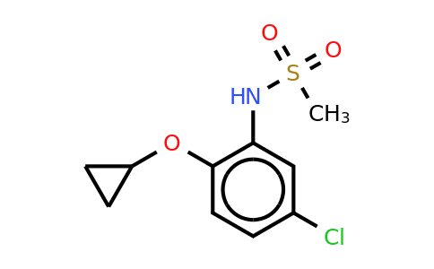 CAS 1243449-76-4 | N-(5-chloro-2-cyclopropoxyphenyl)methanesulfonamide