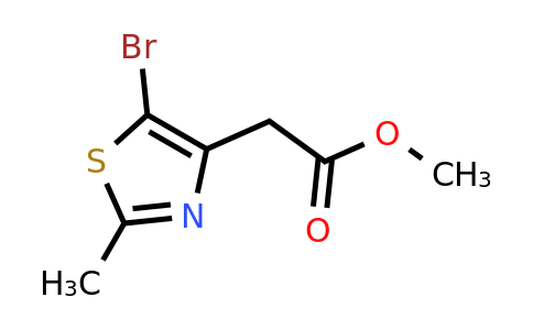 CAS 1243449-99-1 | Methyl 2-(5-bromo-2-methylthiazol-4-YL)acetate