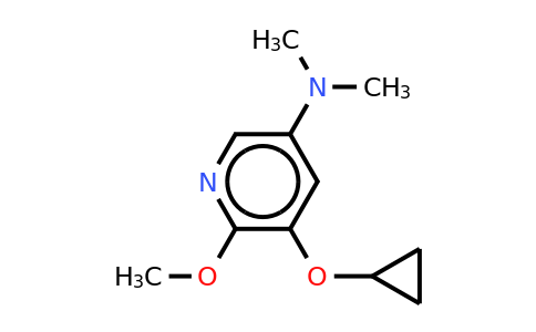 CAS 1243450-10-3 | 5-Cyclopropoxy-6-methoxy-N,n-dimethylpyridin-3-amine