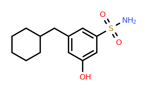 CAS 1243450-12-5 | 3-(Cyclohexylmethyl)-5-hydroxybenzenesulfonamide
