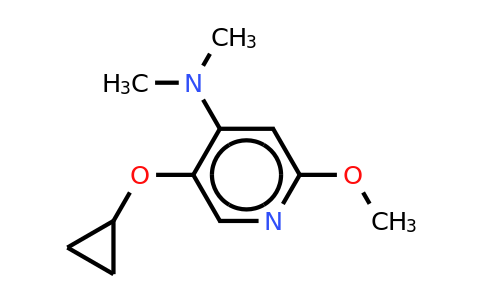 CAS 1243450-18-1 | 5-Cyclopropoxy-2-methoxy-N,n-dimethylpyridin-4-amine