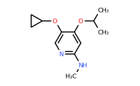 CAS 1243450-27-2 | 5-Cyclopropoxy-4-isopropoxy-N-methylpyridin-2-amine