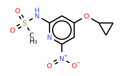 CAS 1243450-33-0 | N-(4-cyclopropoxy-6-nitropyridin-2-YL)methanesulfonamide