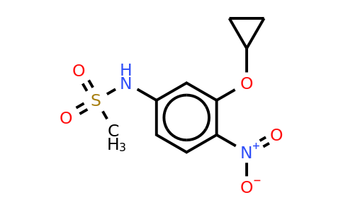 CAS 1243450-50-1 | N-(3-cyclopropoxy-4-nitrophenyl)methanesulfonamide