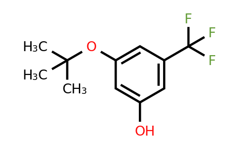 CAS 1243450-56-7 | 3-Tert-butoxy-5-(trifluoromethyl)phenol