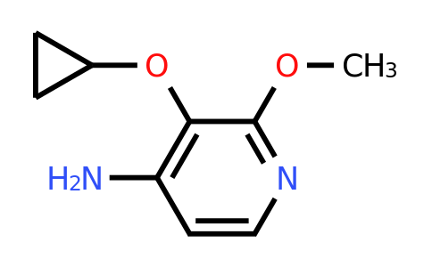 CAS 1243450-60-3 | 3-Cyclopropoxy-2-methoxypyridin-4-amine