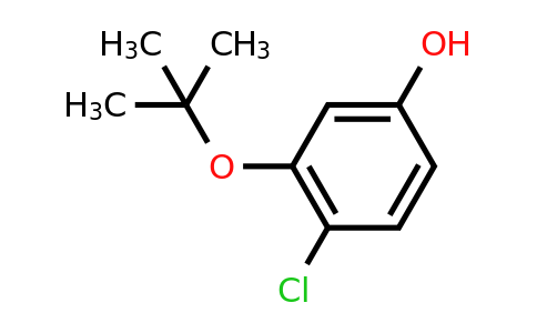 CAS 1243450-70-5 | 3-(Tert-butoxy)-4-chlorophenol