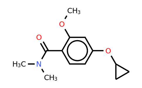CAS 1243450-75-0 | 4-Cyclopropoxy-2-methoxy-N,n-dimethylbenzamide