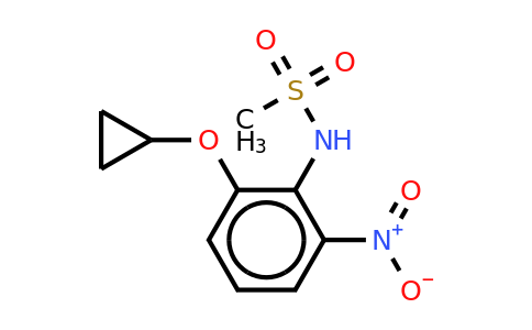 CAS 1243450-77-2 | N-(2-cyclopropoxy-6-nitrophenyl)methanesulfonamide