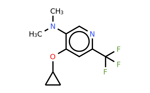 CAS 1243450-89-6 | 4-Cyclopropoxy-N,n-dimethyl-6-(trifluoromethyl)pyridin-3-amine