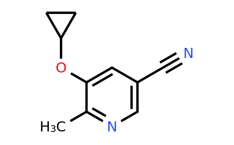CAS 1243450-94-3 | 5-Cyclopropoxy-6-methylnicotinonitrile
