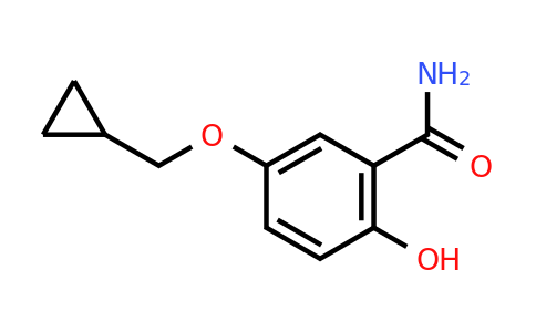 CAS 1243450-97-6 | 5-(Cyclopropylmethoxy)-2-hydroxybenzamide