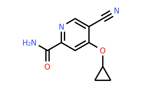 CAS 1243451-01-5 | 5-Cyano-4-cyclopropoxypicolinamide