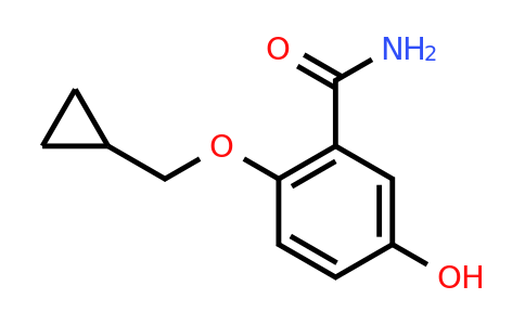 CAS 1243451-03-7 | 2-(Cyclopropylmethoxy)-5-hydroxybenzamide