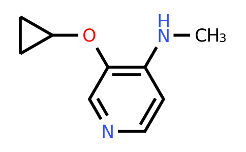 CAS 1243451-07-1 | 3-Cyclopropoxy-N-methylpyridin-4-amine