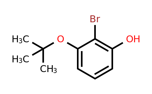 CAS 1243451-09-3 | 2-Bromo-3-(tert-butoxy)phenol