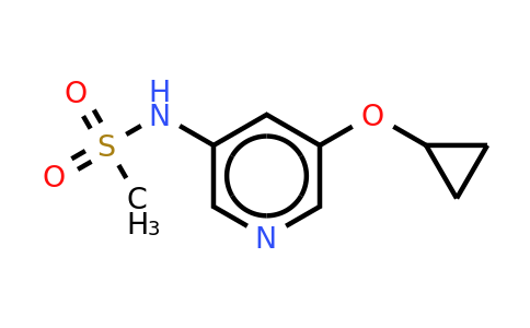 CAS 1243451-10-6 | N-(5-cyclopropoxypyridin-3-YL)methanesulfonamide