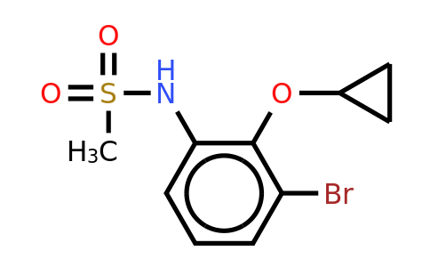 CAS 1243451-14-0 | N-(3-bromo-2-cyclopropoxyphenyl)methanesulfonamide