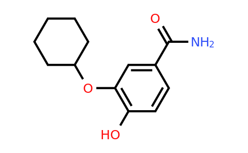 CAS 1243451-17-3 | 3-(Cyclohexyloxy)-4-hydroxybenzamide