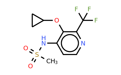 CAS 1243451-20-8 | N-(3-cyclopropoxy-2-(trifluoromethyl)pyridin-4-YL)methanesulfonamide