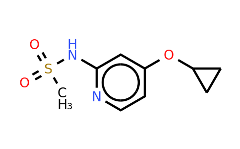 CAS 1243451-23-1 | N-(4-cyclopropoxypyridin-2-YL)methanesulfonamide