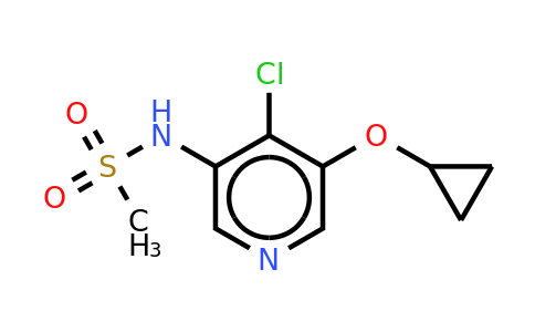CAS 1243451-32-2 | N-(4-chloro-5-cyclopropoxypyridin-3-YL)methanesulfonamide
