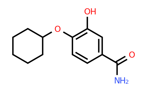 CAS 1243451-37-7 | 4-(Cyclohexyloxy)-3-hydroxybenzamide