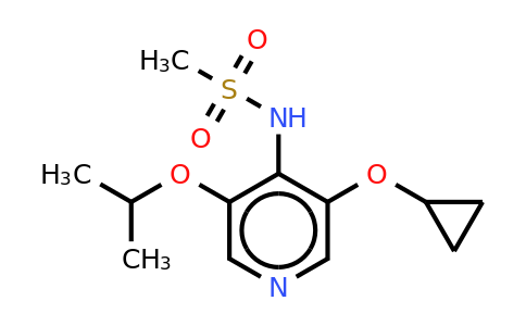 CAS 1243451-38-8 | N-(3-cyclopropoxy-5-isopropoxypyridin-4-YL)methanesulfonamide