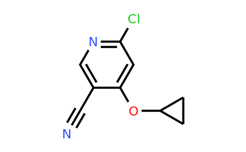 CAS 1243451-40-2 | 6-Chloro-4-cyclopropoxynicotinonitrile