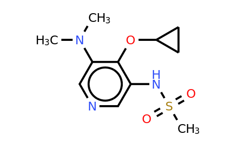 CAS 1243451-46-8 | N-(4-cyclopropoxy-5-(dimethylamino)pyridin-3-YL)methanesulfonamide