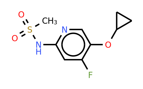 CAS 1243451-52-6 | N-(5-cyclopropoxy-4-fluoropyridin-2-YL)methanesulfonamide