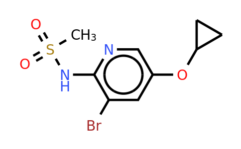 CAS 1243451-59-3 | N-(3-bromo-5-cyclopropoxypyridin-2-YL)methanesulfonamide