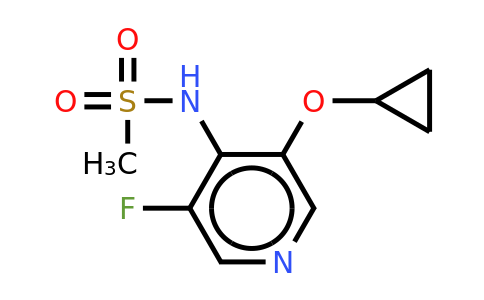 CAS 1243451-74-2 | N-(3-cyclopropoxy-5-fluoropyridin-4-YL)methanesulfonamide