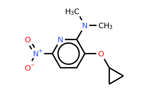 CAS 1243451-91-3 | 3-Cyclopropoxy-N,n-dimethyl-6-nitropyridin-2-amine
