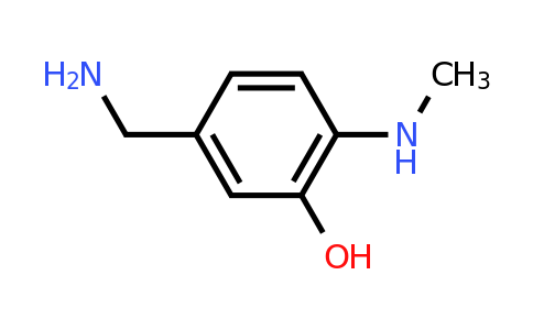 CAS 1243451-93-5 | 5-(Aminomethyl)-2-(methylamino)phenol