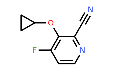CAS 1243451-96-8 | 3-Cyclopropoxy-4-fluoropicolinonitrile