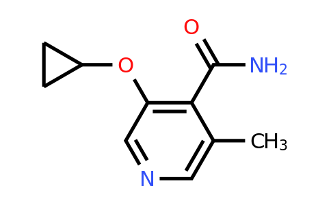 CAS 1243452-04-1 | 3-Cyclopropoxy-5-methylisonicotinamide