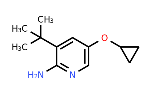 CAS 1243452-08-5 | 3-Tert-butyl-5-cyclopropoxypyridin-2-amine