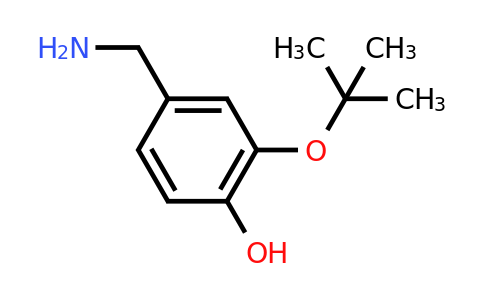 CAS 1243452-12-1 | 4-(Aminomethyl)-2-(tert-butoxy)phenol