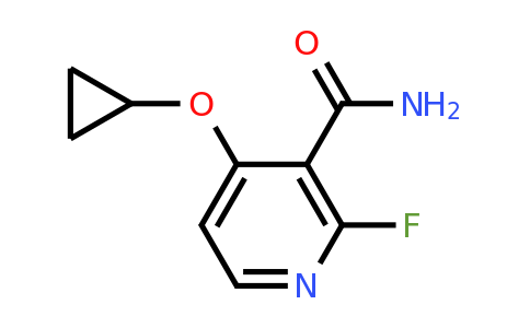 CAS 1243452-13-2 | 4-Cyclopropoxy-2-fluoronicotinamide